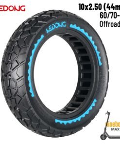 Rueda maciza azul 10x2,5-6,5 - Offroad (44MM)