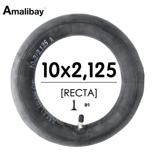 Cámara de aire 10x2 / 2,125 (válvula recta)  - Premium