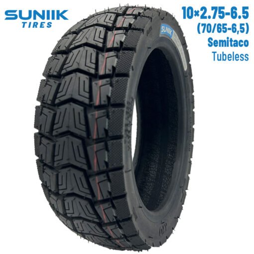 Neumático Tubeless 10x2,75-6,5 (70/65-6,5) Semitaco