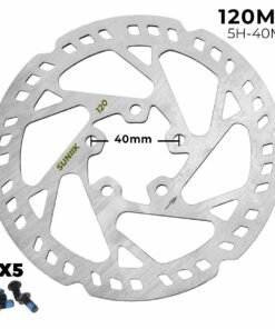 Disco de freno 120mm para Xiaomi M365 / 1S / Lite, MI3  - Dentado (5H -40MM)