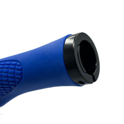 Puño genérico para patinete Azul (diseño ergonómico) - Imagen 3