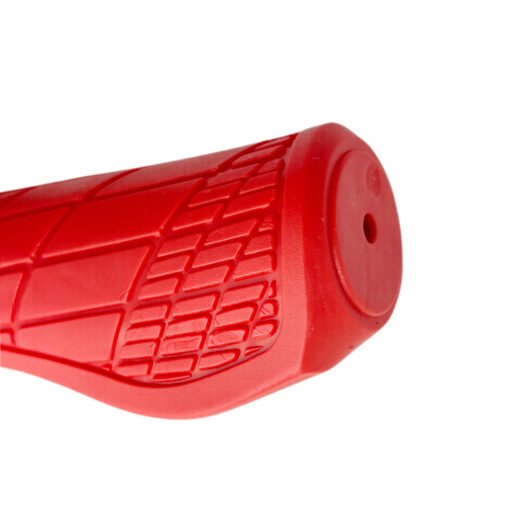 Puño genérico para patinete Rojo (diseño ergonómico) - Imagen 3