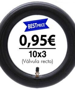 Cámara de aire 10x3 - 255x80 (válvula recta) (estándar)