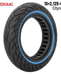 Rueda maciza 10x2,125-6,5 36mm Azul