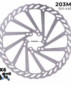 Disco de freno 203mm - Dentado (6H -44MM)