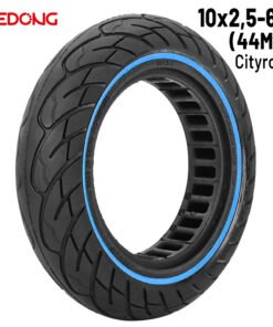 Rueda maciza 10x2,5-6,5 Azul (44MM)