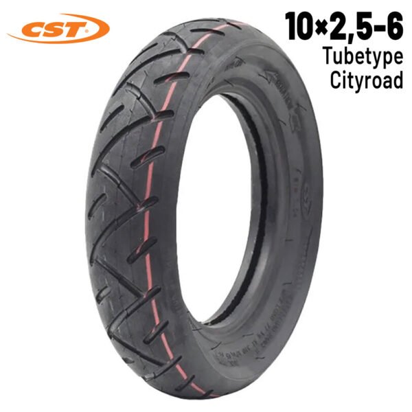 Rueda Cubierta 10x2,5-6  Tubetype