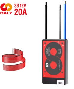 BMS 3S 12V 20A DALY - Nueva generación