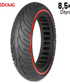 Rueda maciza ultraligera 8,5x2 - Línea Roja