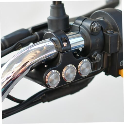 Botonera triple (2 interruptores + pulsador) para patinete eléctrico y bicicletas (Conector SM incluido) - Imagen 2