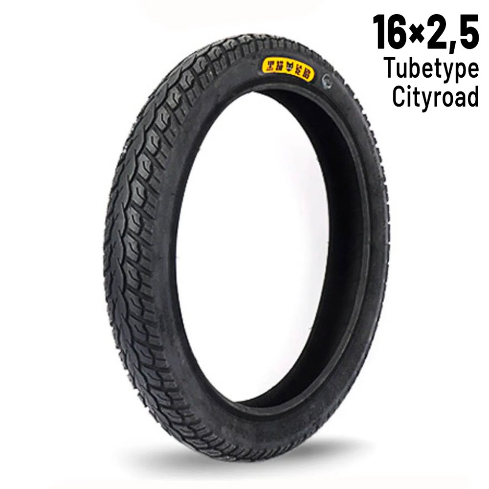 Neumático 16x2,5 Tubetype