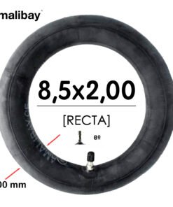 Cámara de aire 8,5x2 (válvula recta) Reforzada 120 gramos