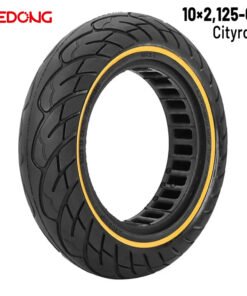 Rueda maciza 10x2,125-6,5 36mm Amarilla