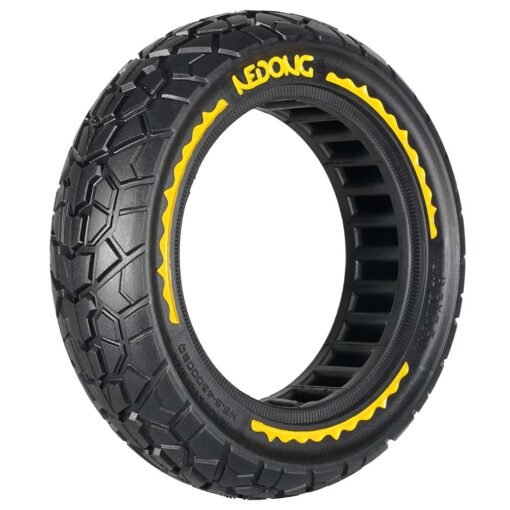 Rueda maciza amarilla ultraligera 9,5x2,5 (Versión offroad V2) - Imagen 2