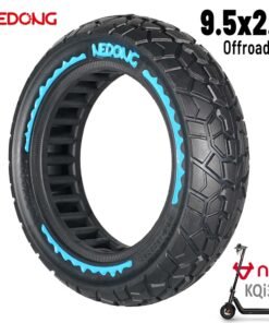 Rueda maciza azul ultraligera 9,5x2,5 (Versión offroad V2)