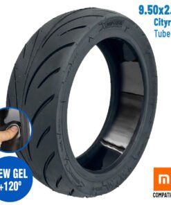 Neumático 9,5x2,50 Tubeless (Con gel antipinchazos)  - Compatible con Xiaomi