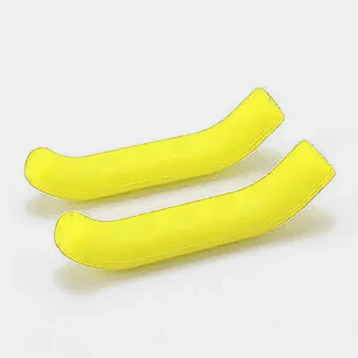 Protector de goma AMARILLO para maneta de freno (dos unidades)