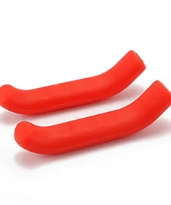 Protector de goma ROJO para maneta de freno (dos unidades)