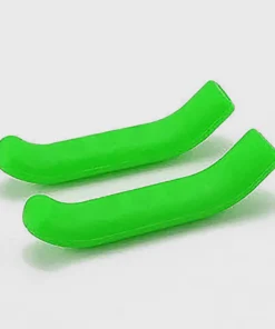 Protector de goma VERDE para maneta de freno (dos unidades)