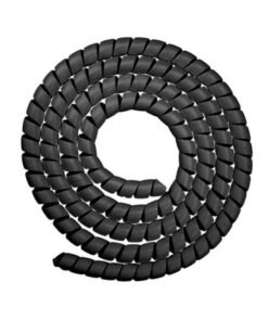 Cubre cables protector negro (1 metro)