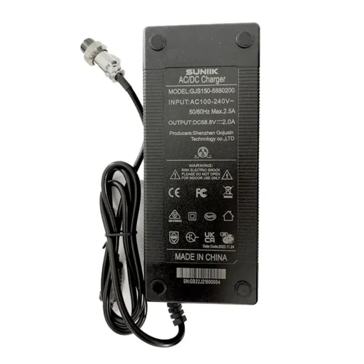 Cargador premium 58,8V 2A (conector 3 Pines GX16) - Imagen 4