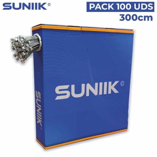 Cable de freno 3 metros genérico (pack de 100 unidades)