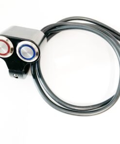 Botonera doble (interruptor + pulsador) para patinete eléctrico y bicicletas