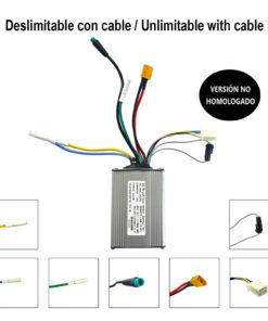 Controladora Dual Delantera 48V-15A Compatible para Smartgyro Crossover - Deslimitación CON cable - No homologado