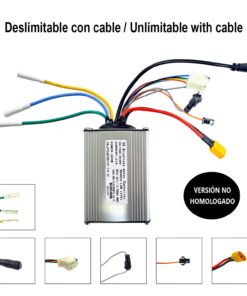 Controladora Dual Trasera 48V-21A Compatible para Smartgyro Crossover - Deslimitación CON cable - No homologado
