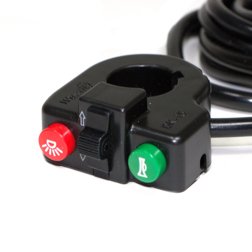 Botonera Mecania Con Intermitente Luz Claxon - Imagen 2