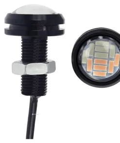 Luz Led ojo de Aguila (pack de 2 luces) Rojo-Amarillo (12 leds por luz)