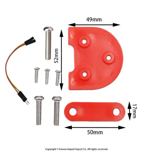 Kit completo 10 pulgadas para Xiaomi (rojo) - Imagen 3