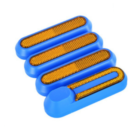 Tapa embellecedor catadióptrico reflectantes tornillo V2 para Xiaomi azul