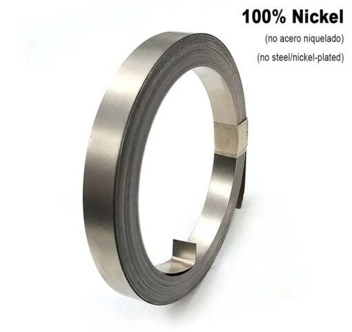 Rollo de níquel 100% puro (8mm x 0,15mm) 10 metros