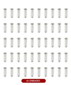 Tope cable freno (Pack 50 unidades) Plata