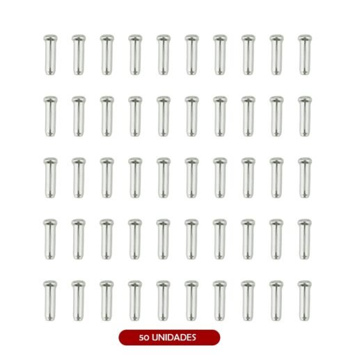 Tope cable freno (Pack 50 unidades) Plata