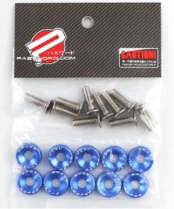 Arandela Tornillo de Aluminio Azul (Pack 10 unidades)