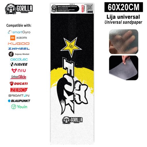 Base antideslizante universal Fox&Rockstar - Talla M - 60x20cm (Xiaomi, Smartgyro, Kukirin, Ninebot, Niu, Kaboo, Teverun)