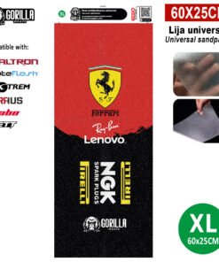 Base antideslizante universal Ferrari - Talla XL - 60x25cm (modelos Dualtron, Skateflask y similares)