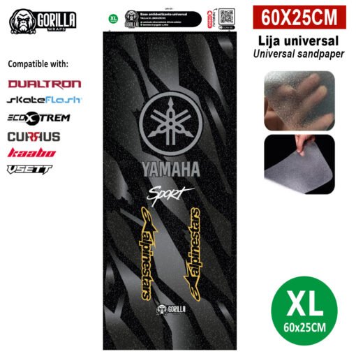 Base antideslizante universal Yamaha&Alphine - Talla XL - 60x25cm (modelos Dualtron, Skateflask y similares)