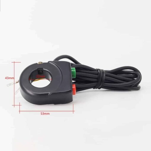 Botonera para luz y claxon (Conector SM incluido) - Imagen 2