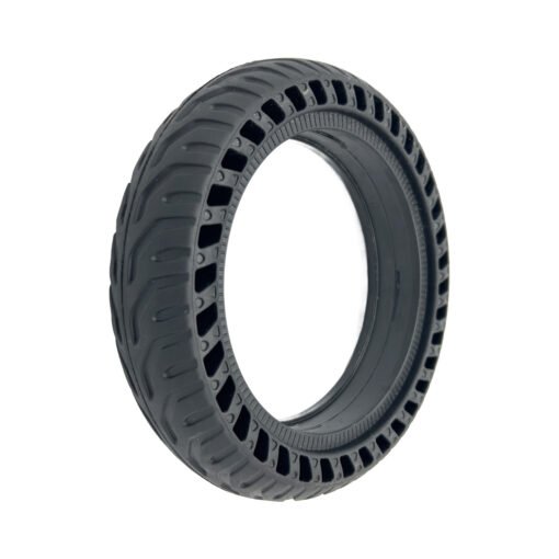 Rueda maciza 8,5x2 Agujereada NEGRO Para Xiaomi - Imagen 3