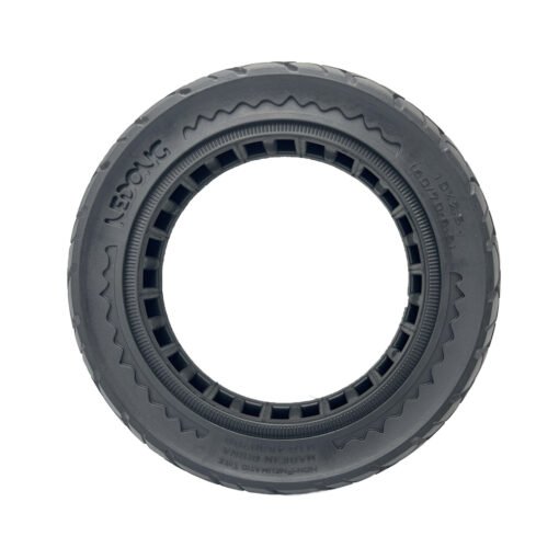 Rueda maciza negra 10x2,5-6,5 - Offroad (44MM) - Imagen 2