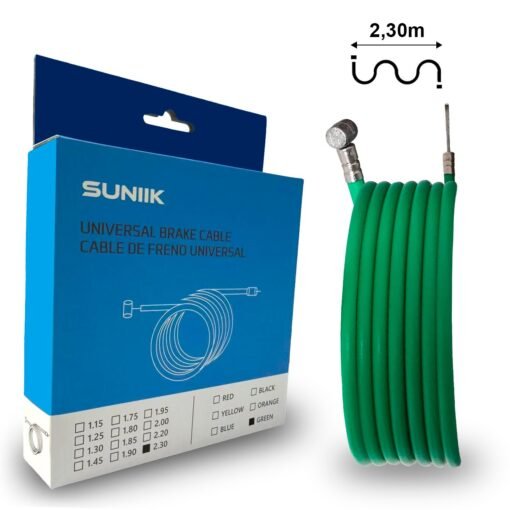 Cable de Freno Genérico 2.3 metros (Verde)