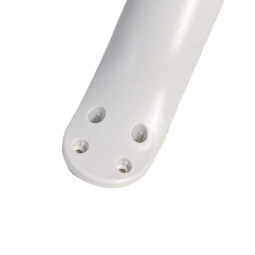 Guardabarros de 4 agujeros con gancho (Blanco) - Imagen 2