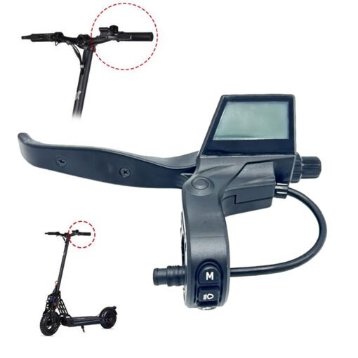 Maneta de freno izquierda con display Bogist Urbetter M6, Ecoxtrem Bison, B-Mov freestyle 5
