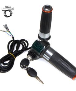 Acelerador con llave y multimetro