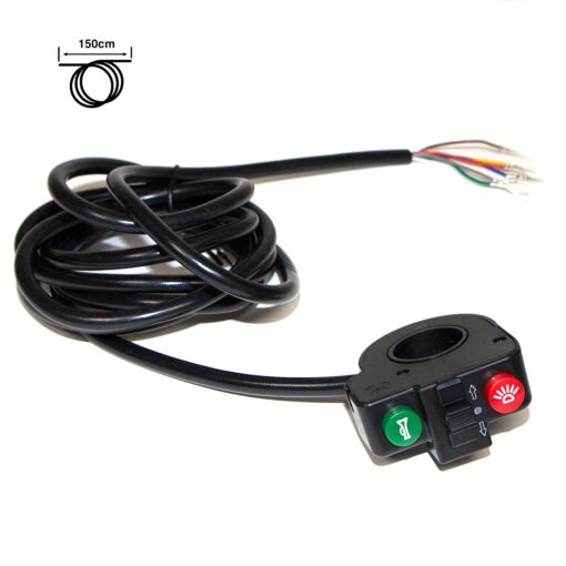 Botonera Mecania Con Intermitente Luz Claxon
