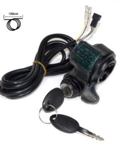 Llave de contacto con voltímetro y acelerador - Conector SM