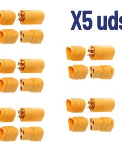 Conector MT60 (5 pares) 5M/5F + 10 protectores
